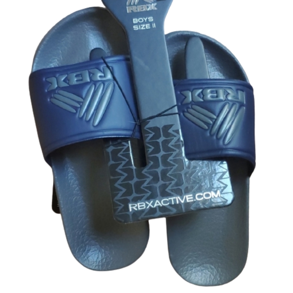 RBX Navy Blue/Gray Sliders-11